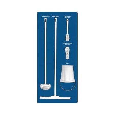 Accuform WET ZONE STOREBOARDS PSB113BUWT PSB113BUWT